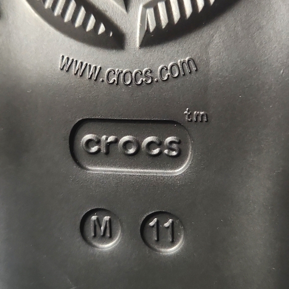 NEW! Crocs Siren Studded Platform Clog Slip-On Black Shoes - Picture 9 of 16